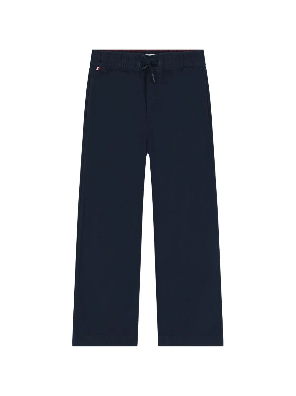 Drawstring-Waist Logo-Patch Trousers by Tommy Hilfiger Junior