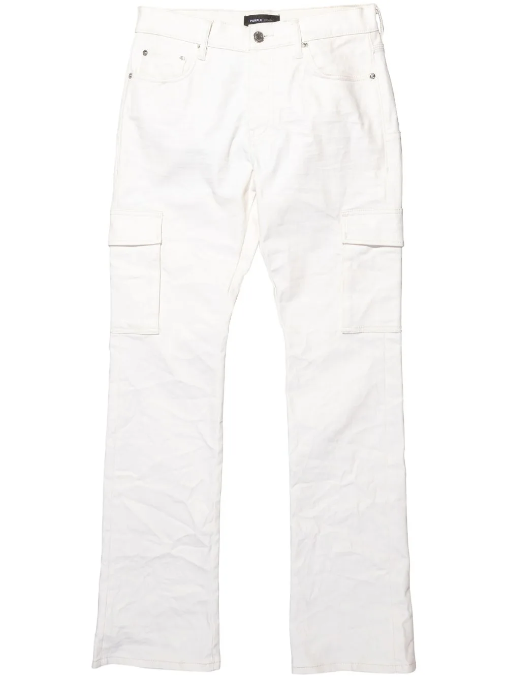 P004 Cargo Flared Jeans by Purple Brand