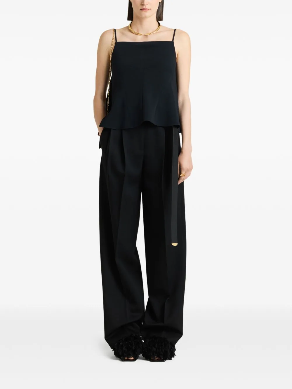 Sliced Top in Crepe Cady by Givenchy