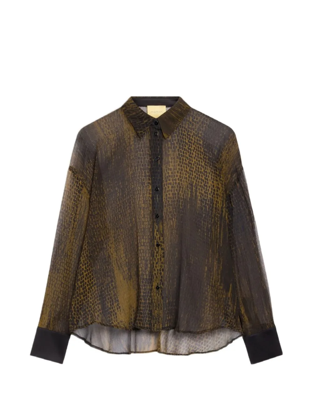Freya Printed Silk Shirt by MOMONÌ