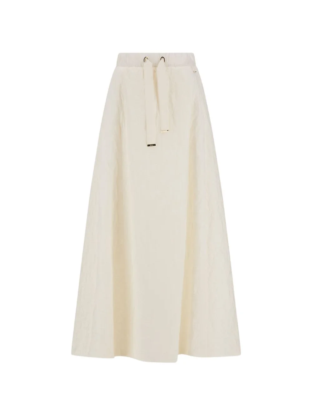 Padded Drawstring Maxi Skirt by Herno