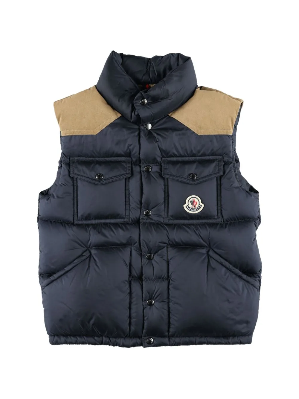 Stellaire Padded Panelled Gilet by Moncler Enfant