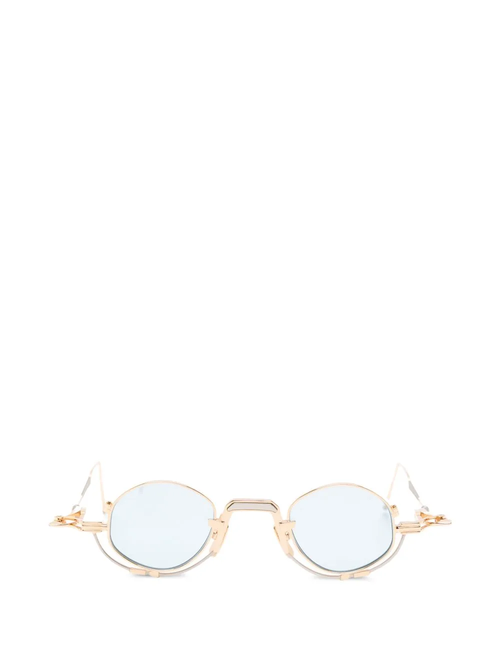 Nivara Round-Frame Sunglasses by VOA COLLECTIVE