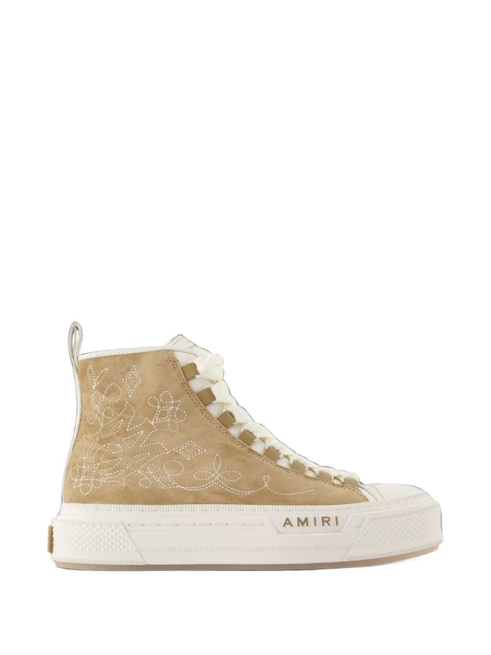 Western Ma Court Hi Sneakers by AMIRI