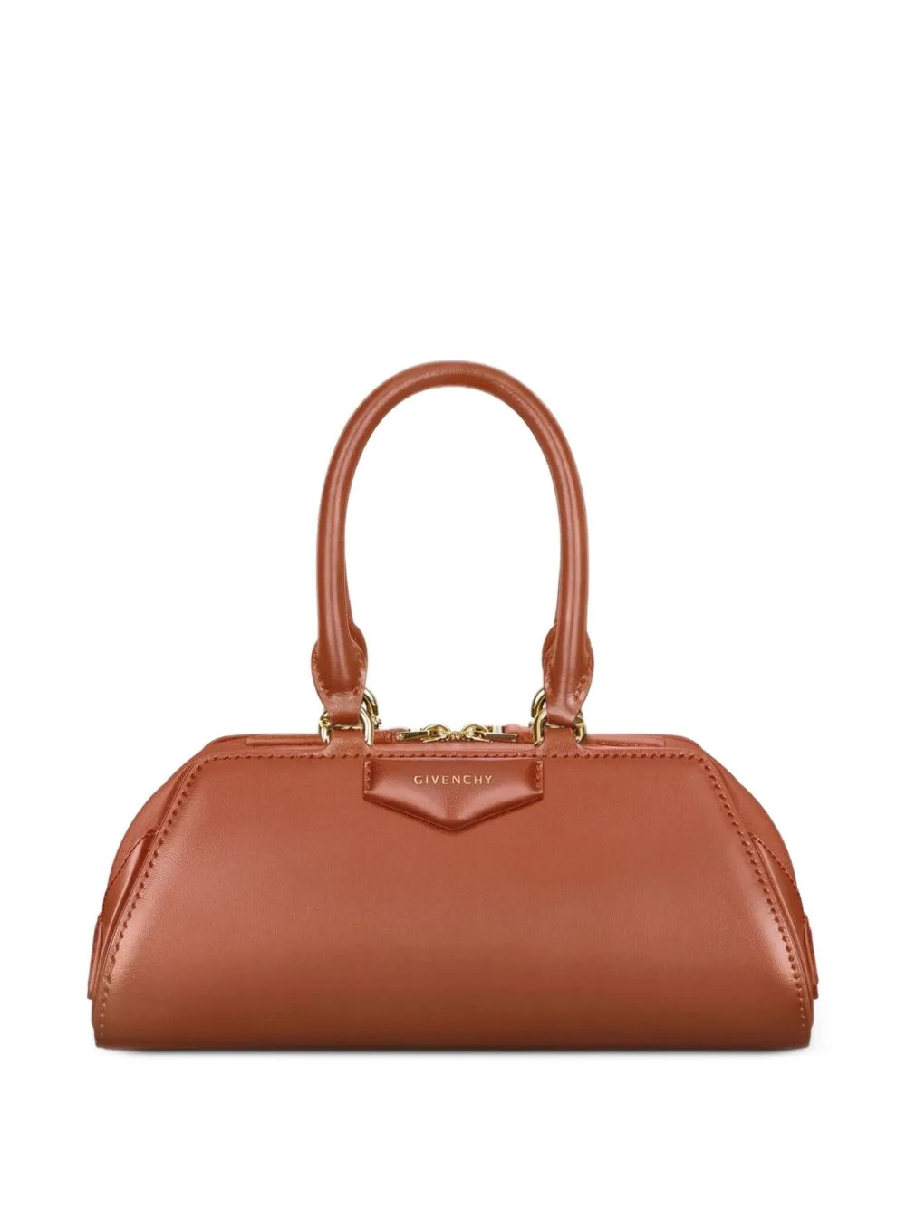 Mini Antigona East-West Bag in Box Leather by Givenchy