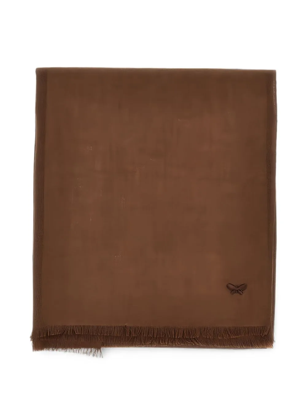 Fringed Butterfly-Embroidered Scarf by Weekend Max Mara