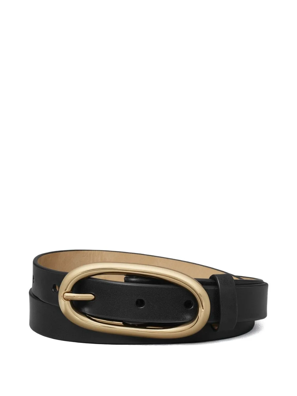 Large Pierced Buckle Belt by Tory Burch