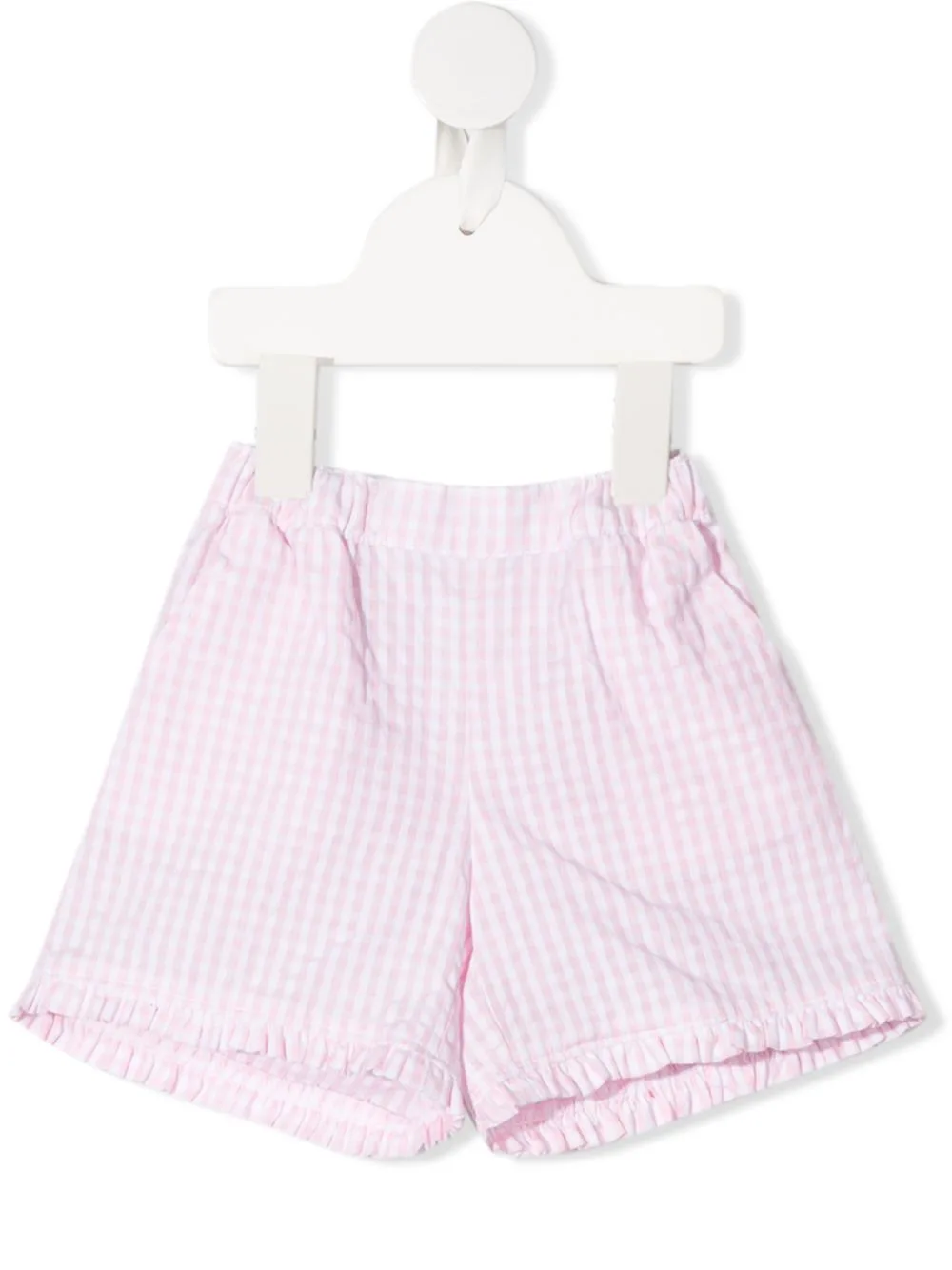 Gingham Print Shorts by Siola