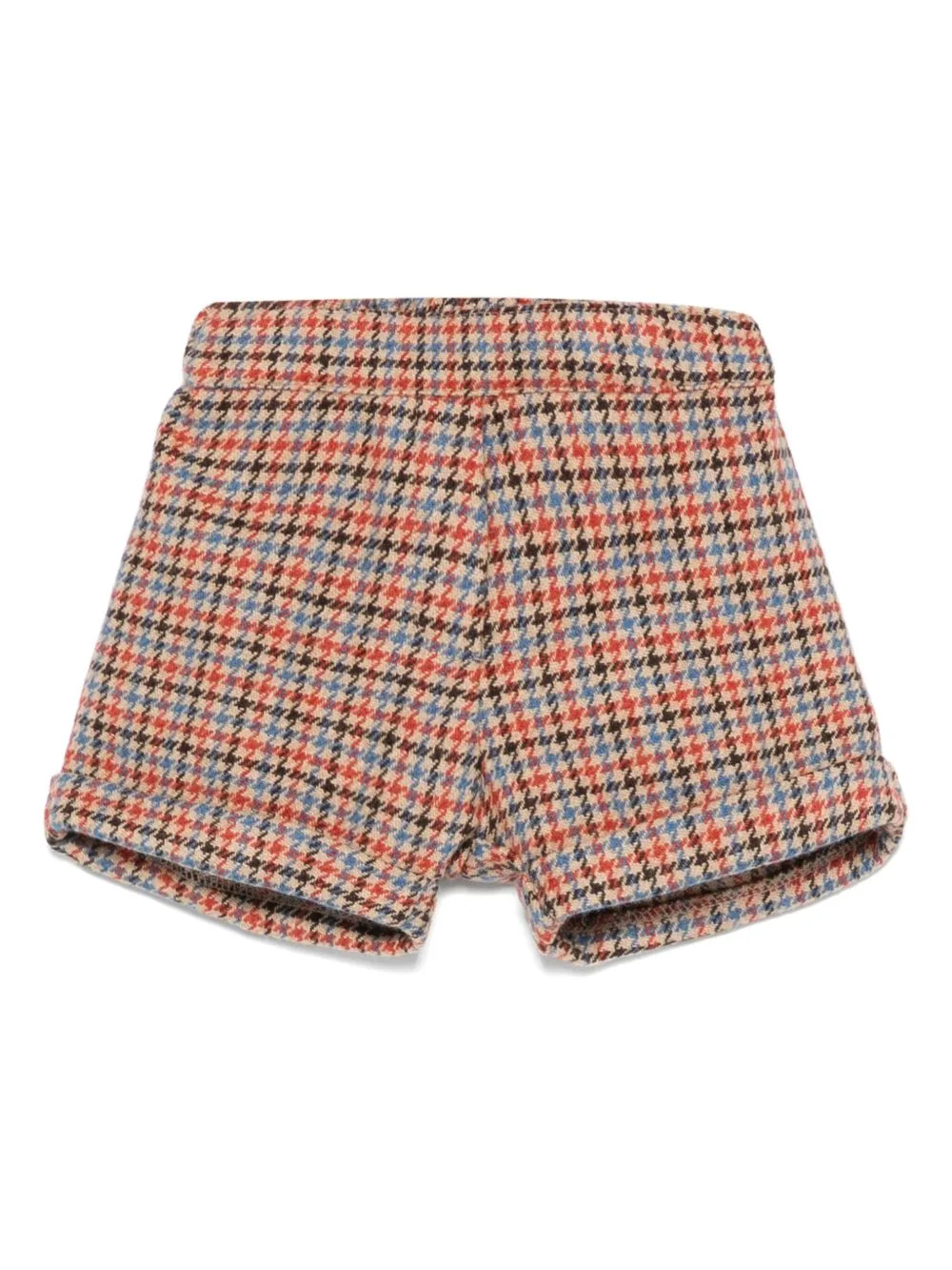 Houndstooth-Pattern Shorts by Siola