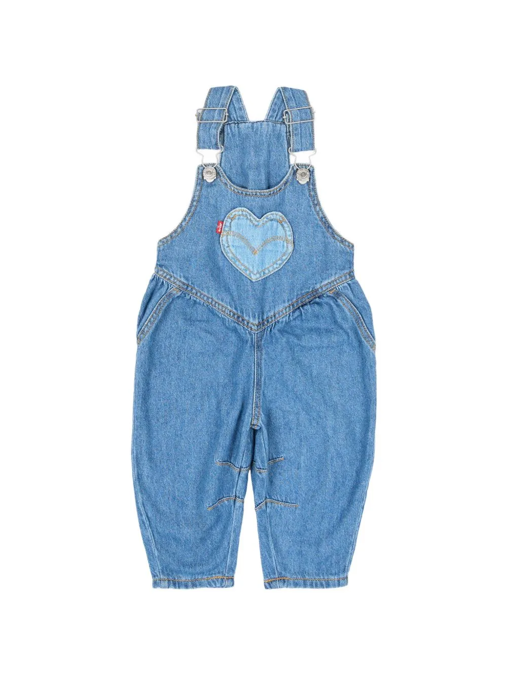 Heart-Patch Dungarees by Levi's Kids