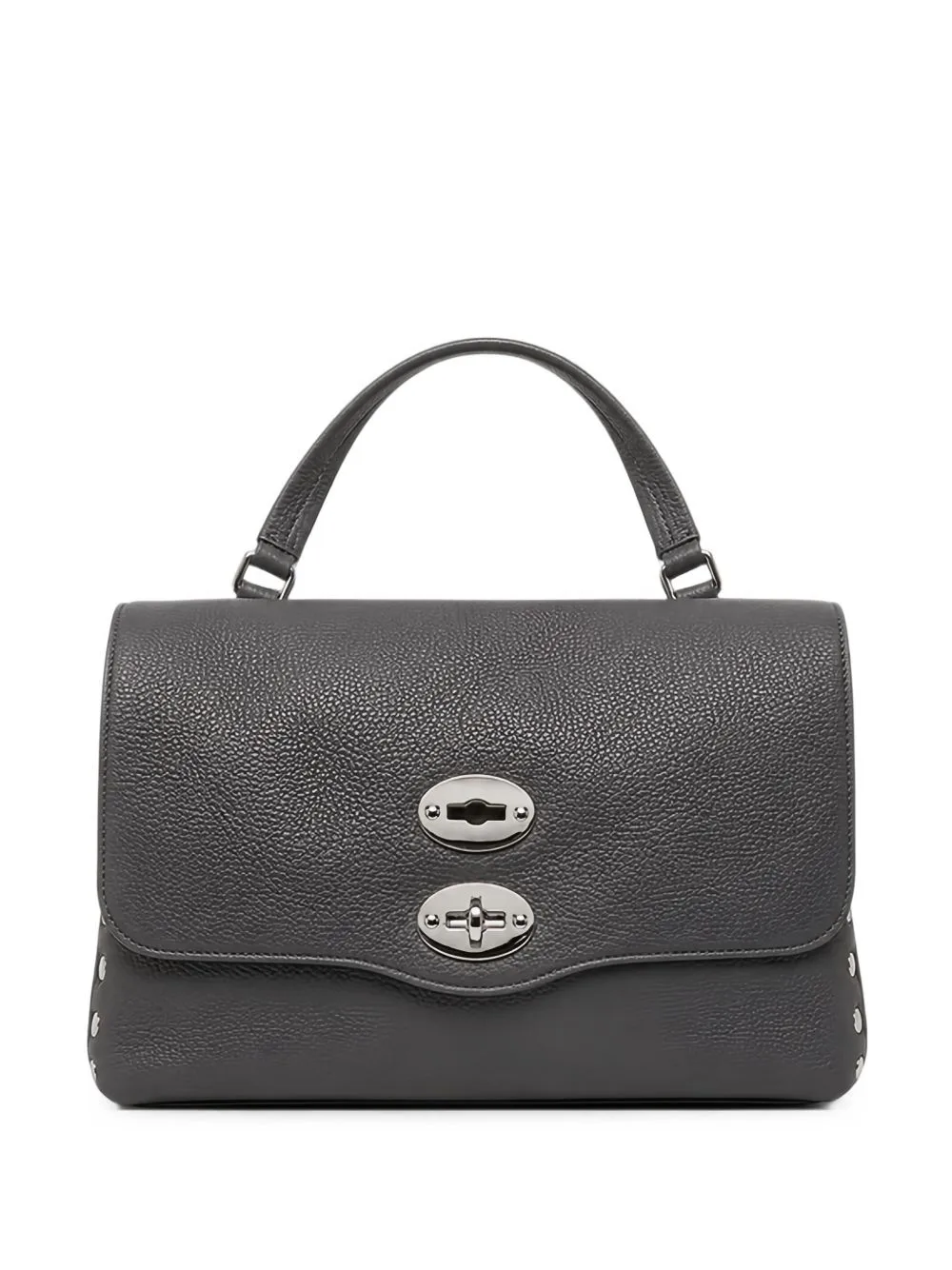 Mini Postina Pebbled Leather Tote Bag by Zanellato