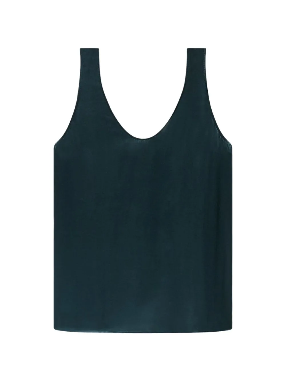 Tank Satin Cocoon Blouse by Another Tomorrow