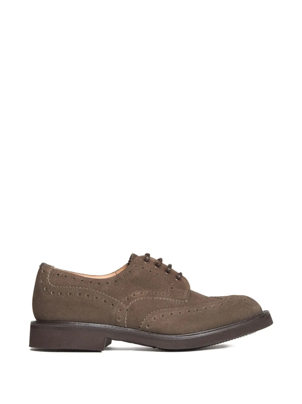 Bourton Suede Derby Brogues by Tricker's