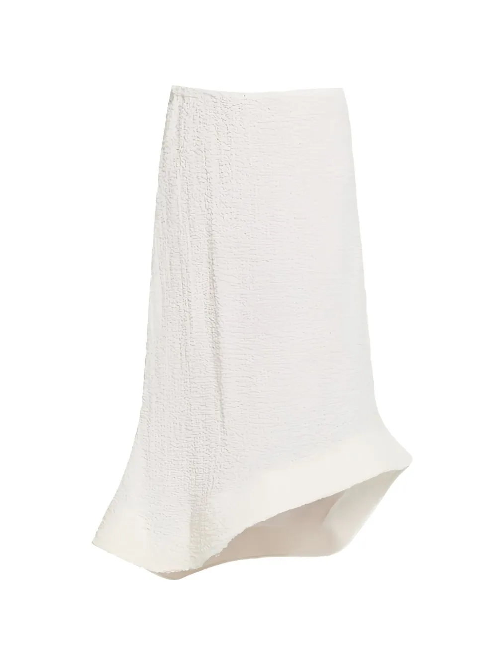 Asymmetric Bouclé Skirt by Melitta Baumeister