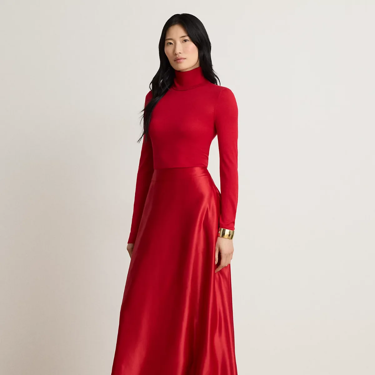 Duchess Satin Maxiskirt by Lauren Ralph Lauren