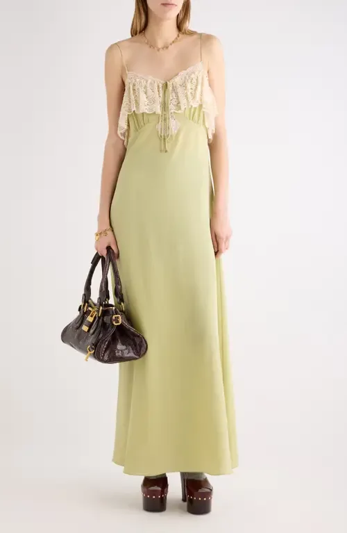 Boho Silk Crêpe De Chine Maxi Dress by Chloé