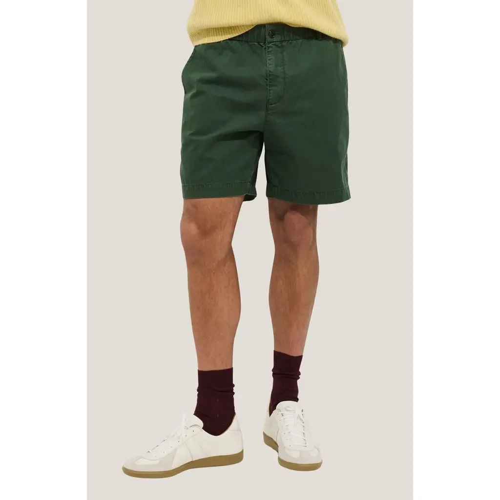 Pull-On Cotton Shorts by Alex Mill