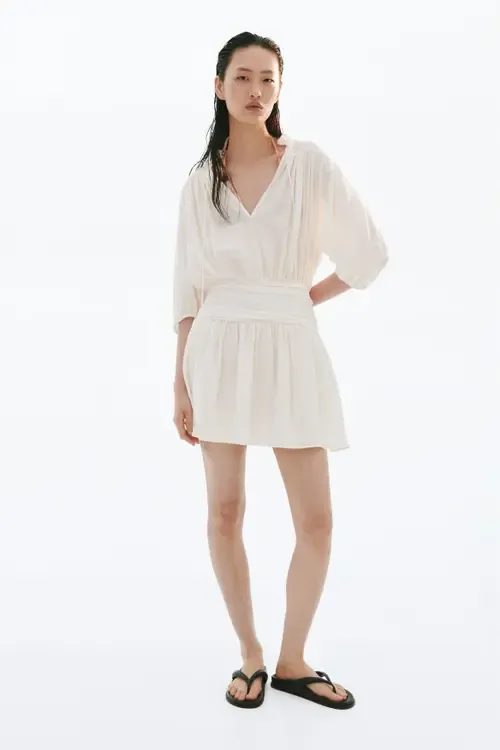 Draped Tunic Dress by H&M