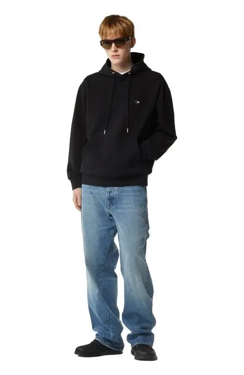 Essential Logo Patch Ponte Hoodie by MCM