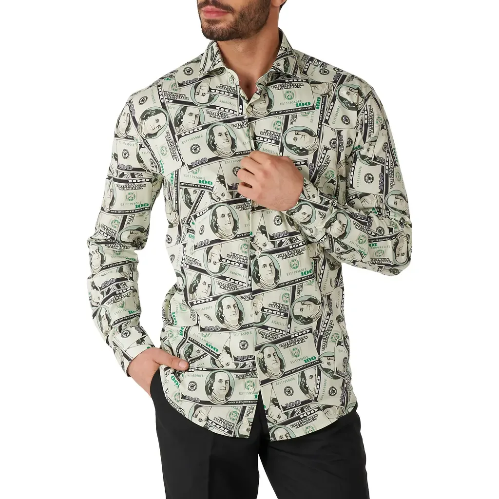 Cashanova Stretch Button-Up Shirt by OppoSuits