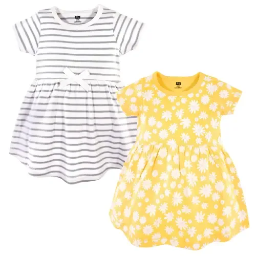 Two Pack Baby Dress Set by Hudson Baby