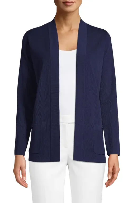 Malibu Open Front Cardigan by Anne Klein