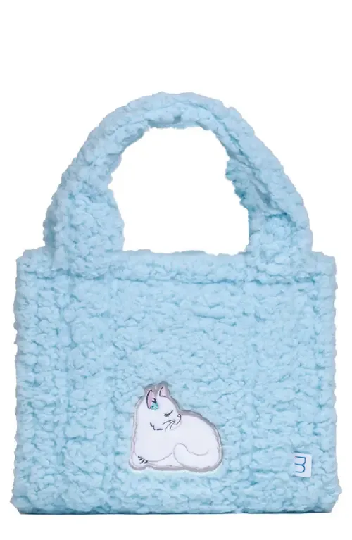 Faux Shearling Tote by mimish