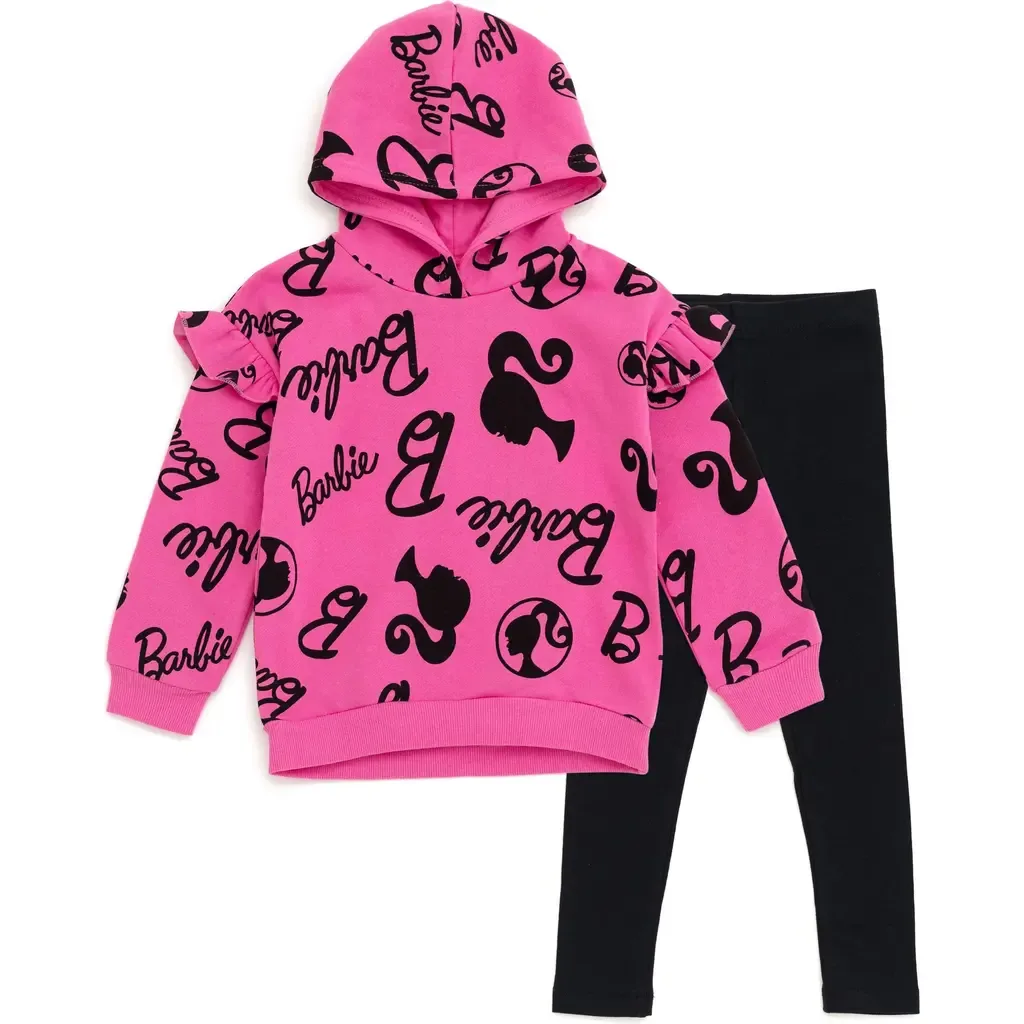 2-Piece Fleece Hoodie and Leggings Set by Barbie
