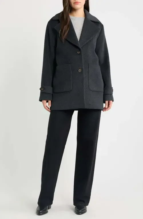 Wool Blend Coat by Bernardo