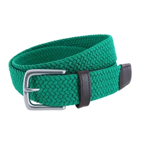 Riverside Solid Stretch Weave Belt by Trafalgar