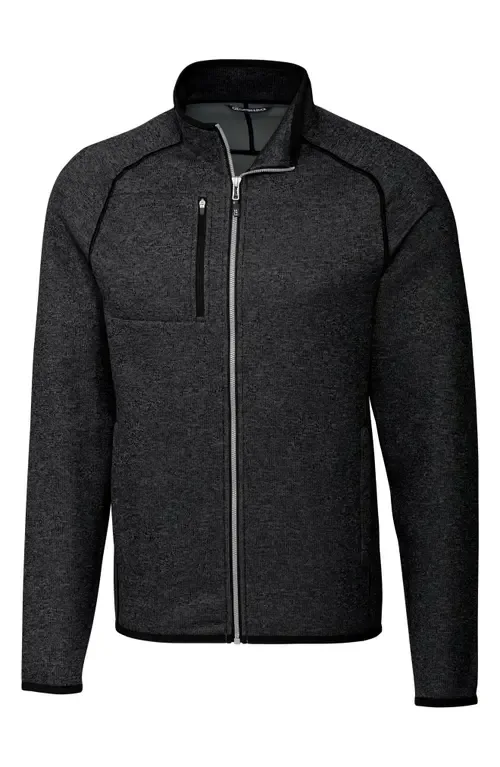 Mainsail Sweater Knit Full Zip Jacket by Cutter & Buck