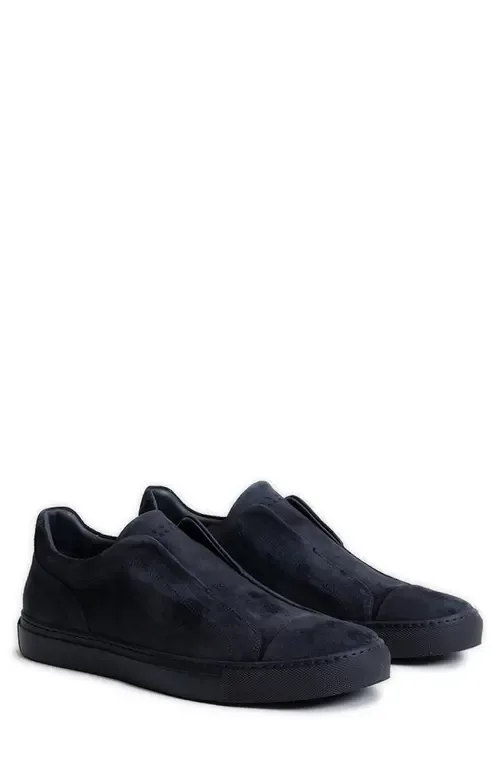 Catro Laceless Suede Slip-On Sneaker by Robert Barakett