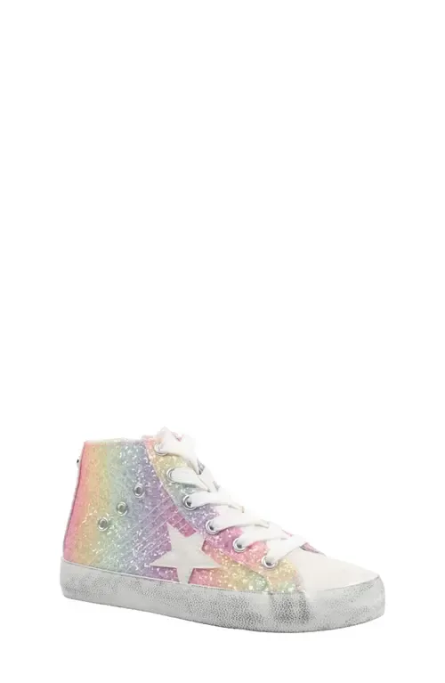 Taralyn Glitter High Top Sneaker by Nina