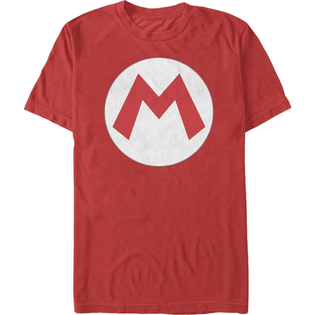 Nintendo Mario Circle Icon T-Shirt by NINTENDO