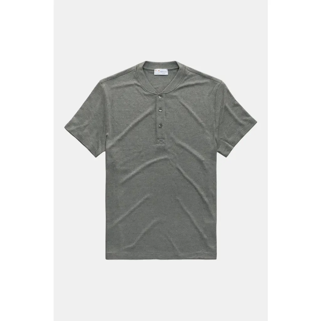 Henley Short Sleeve Viscose Interlock by Wolf Vs. Goat (WvG)