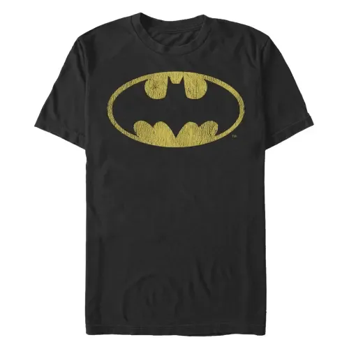Logo Retro Caped Crusader Short Sleeve Graphic T-Shirt by Batman