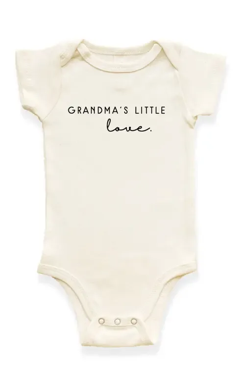 Grandma's Little Love Organic Baby Bodysuit by Tenth & Pine