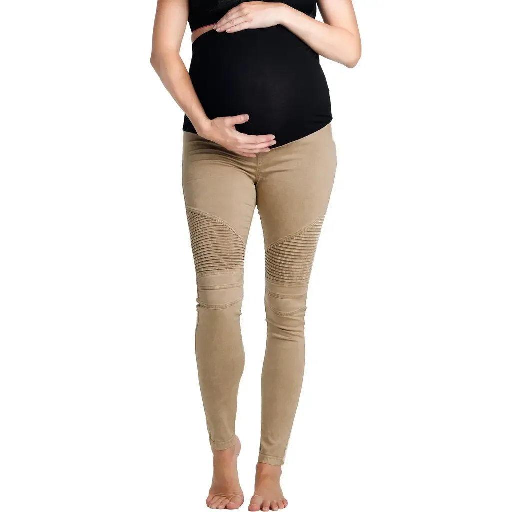 Moto Maternity Leggings by Preggo Leggings