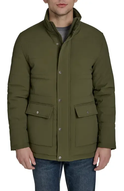 Stretch Crinkle Quilted Jacket by Cole Haan Signature