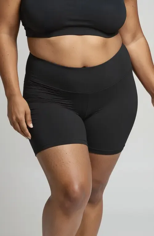 Mid-Thigh Swim Shorts by Calypsa