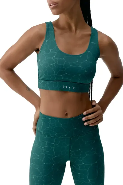 Organic Medium Support Performance Sport Top by Born Living Yoga