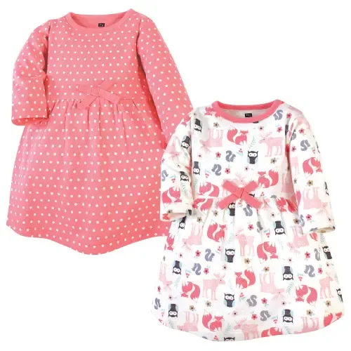 Double Pack of Long-Sleeve Dress by Hudson Baby