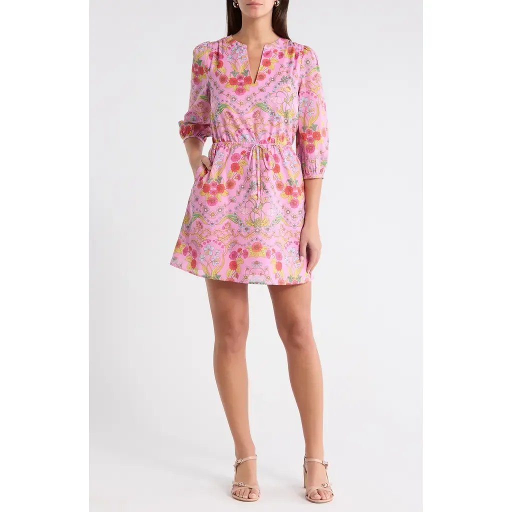 Ramsie Floral Print Minidress by SUGARLIPS