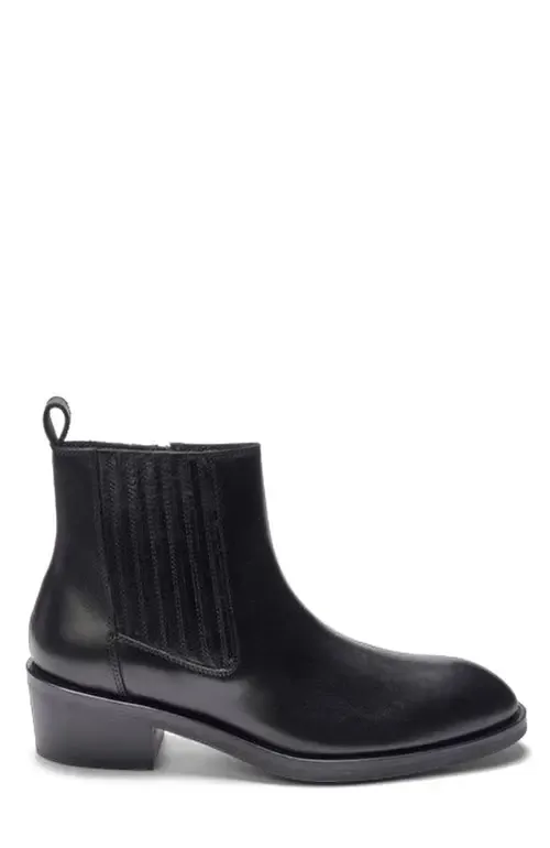Beckett Chelsea Boot in Black Leather by A. Veer