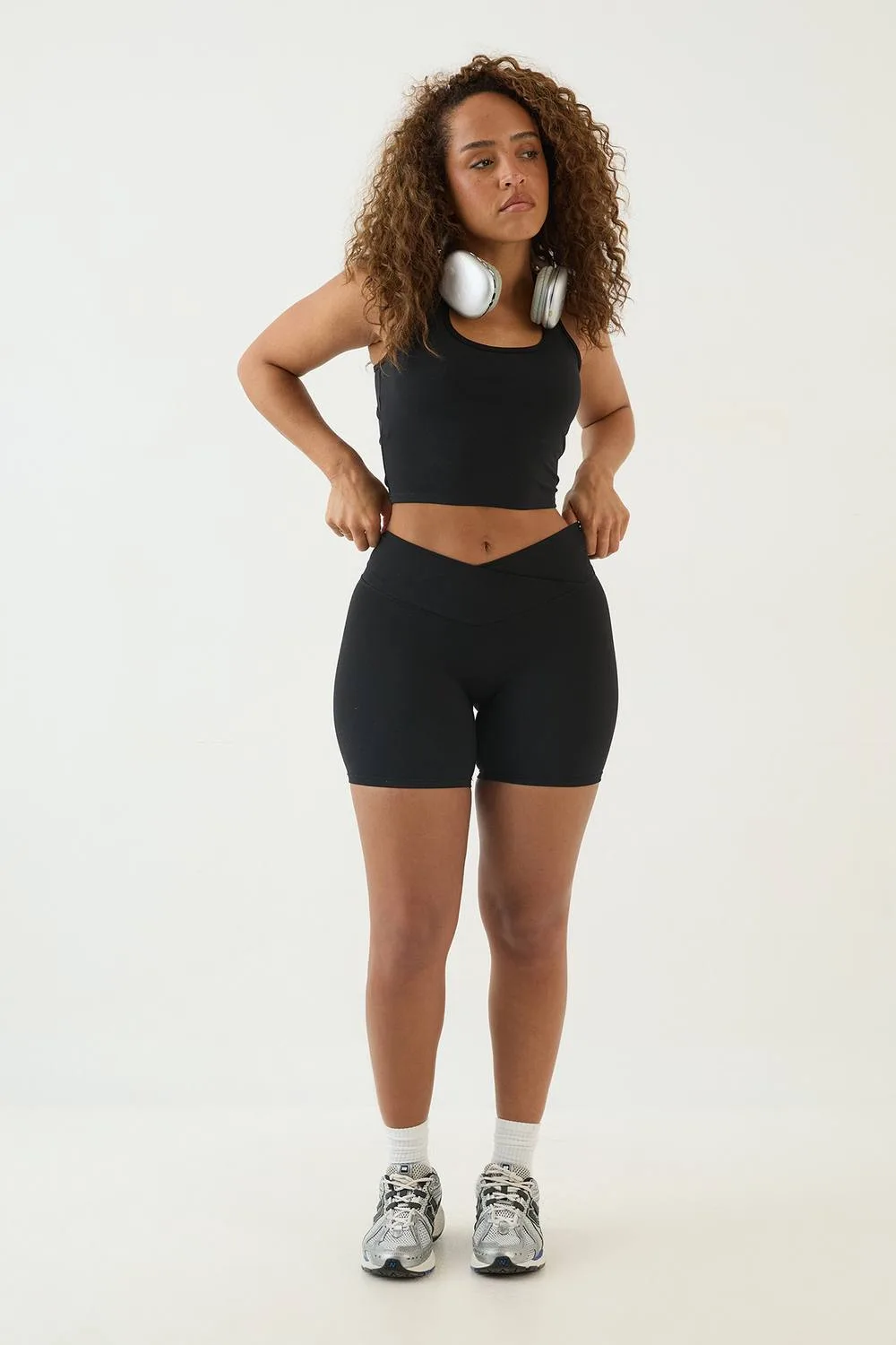 Sculpt Cut Out Racer Back Sports Bra by DSGN Studio