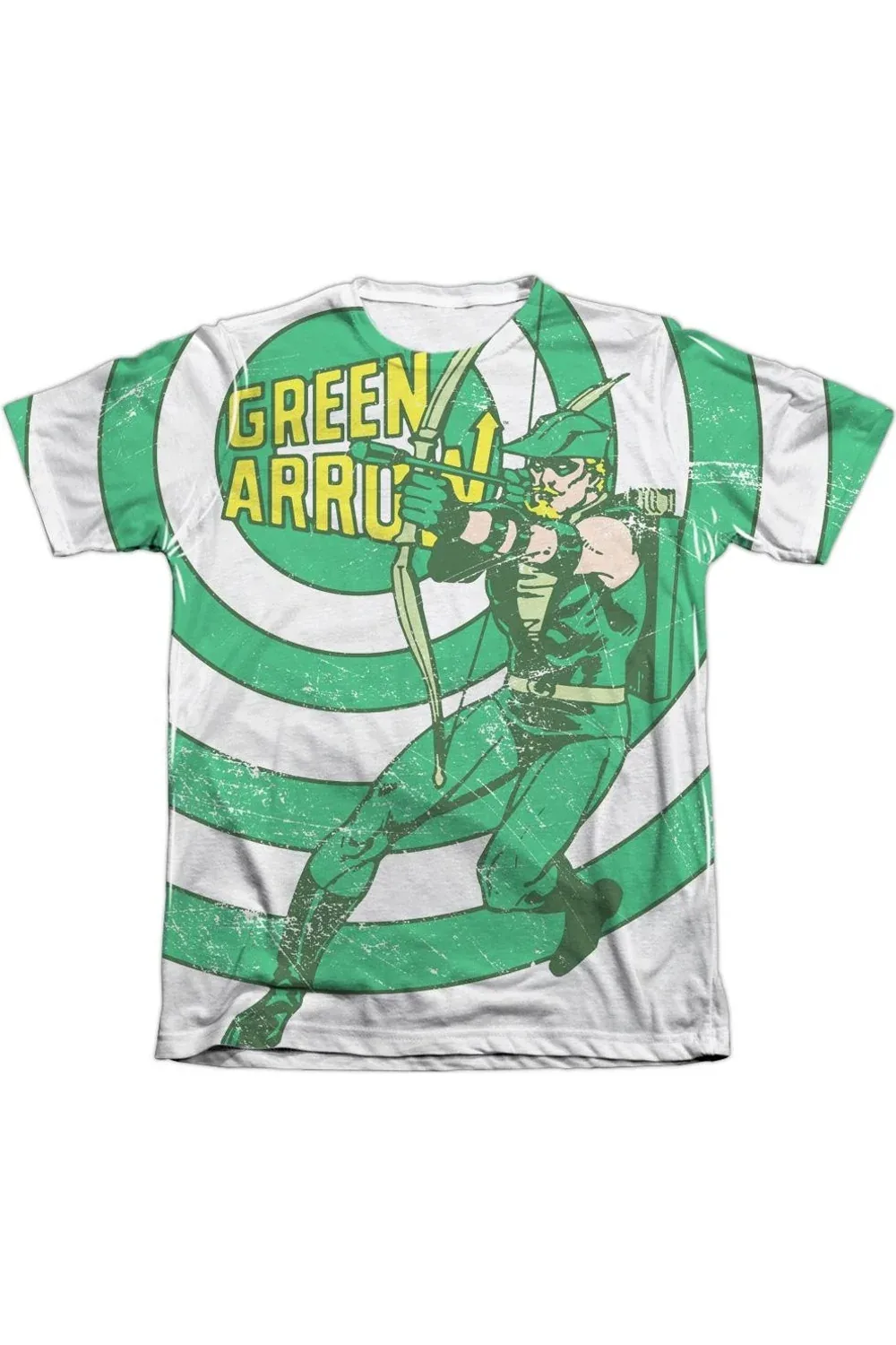 DC Comics Bullseye Poly/Cotton Short Sleeve Tee by Gildan