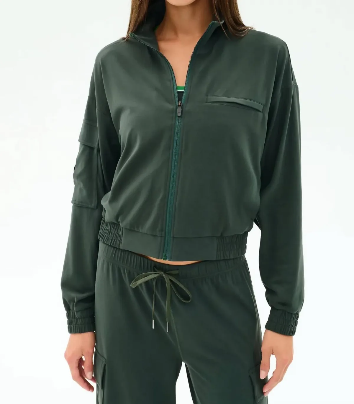 Peaches Airweight Cargo Jacket in Military by SPLITS59