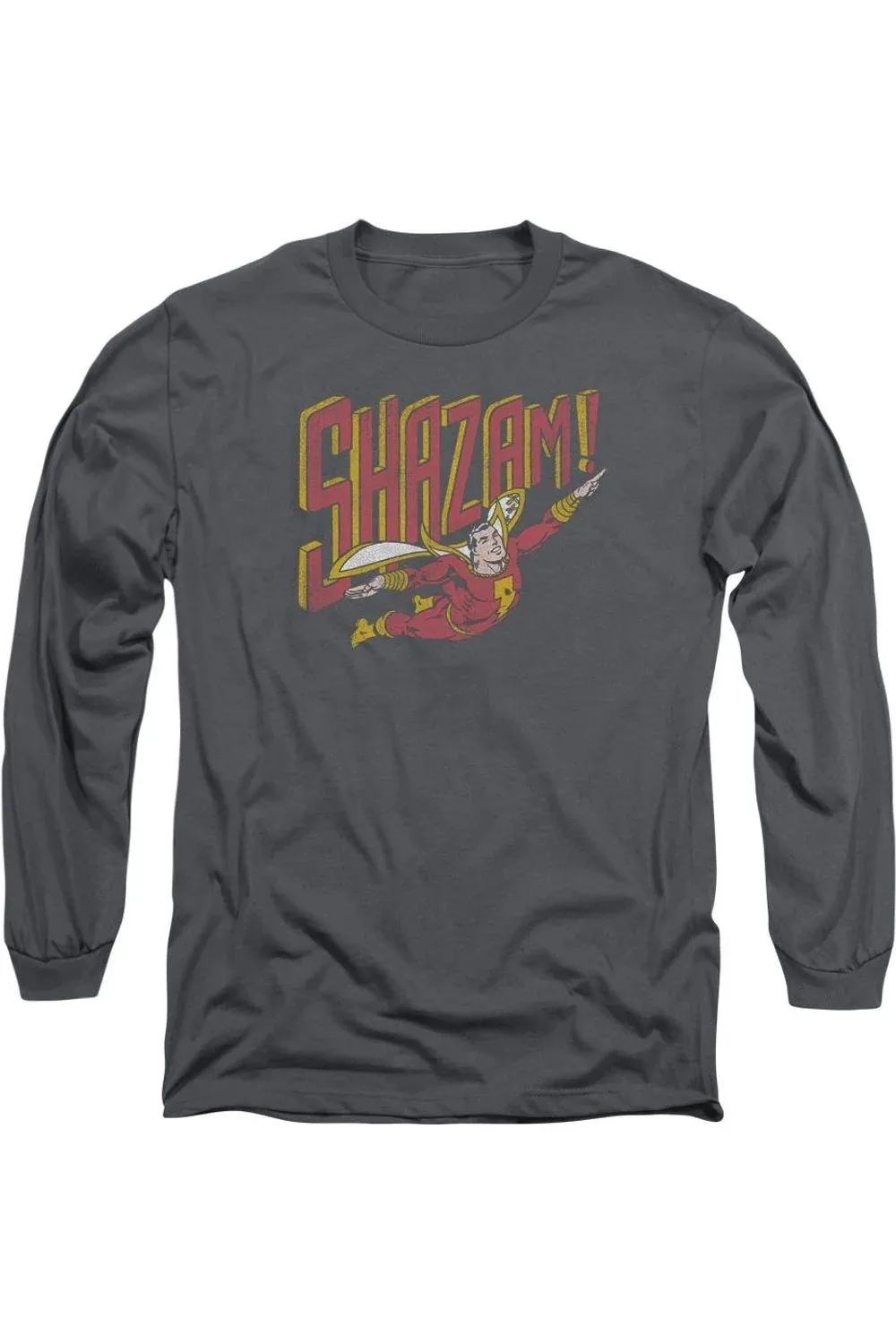 DC Comics Retro Marvel Long Sleeve Tee by Gildan