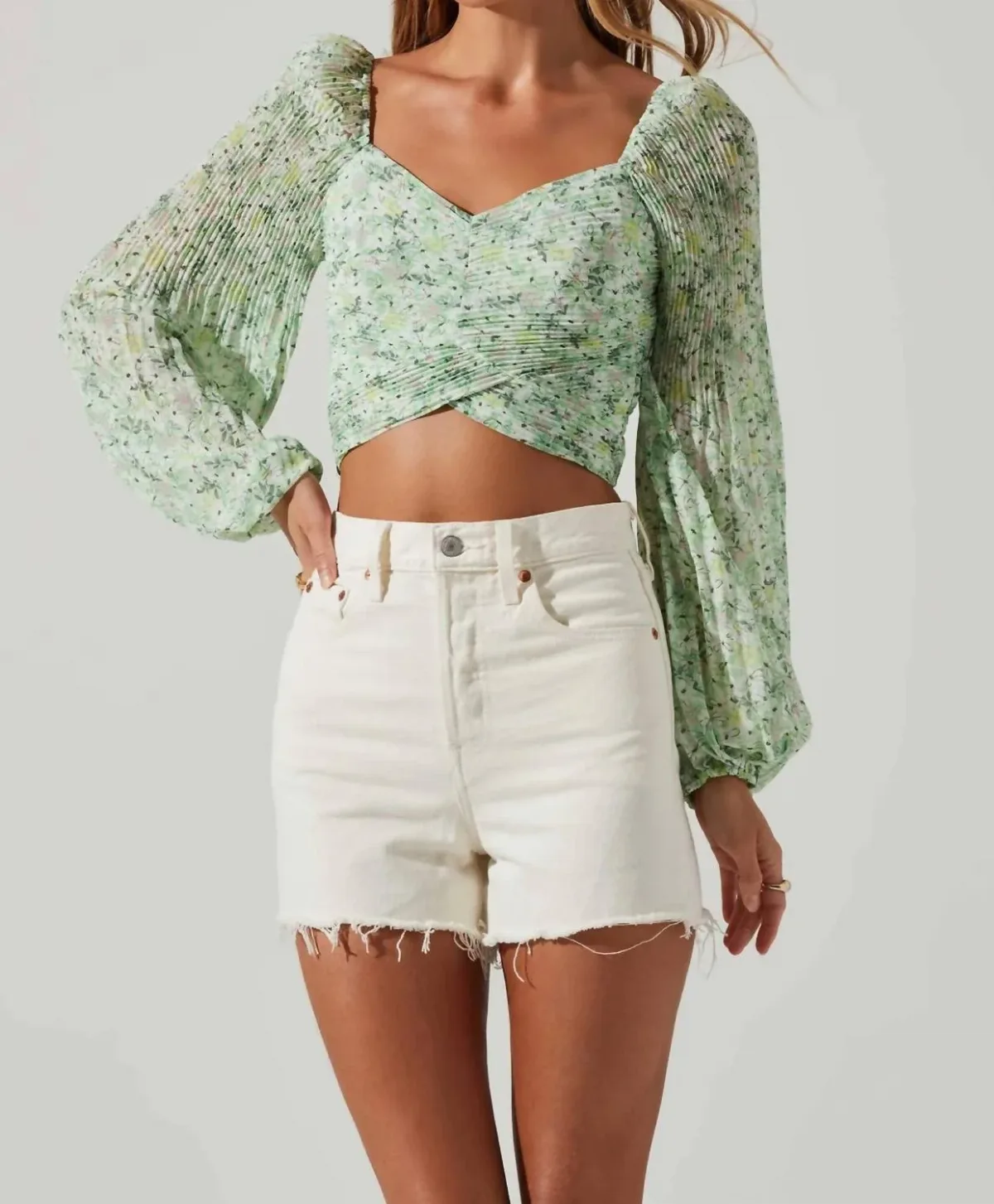 Bonnie Top in Sage by ASTR