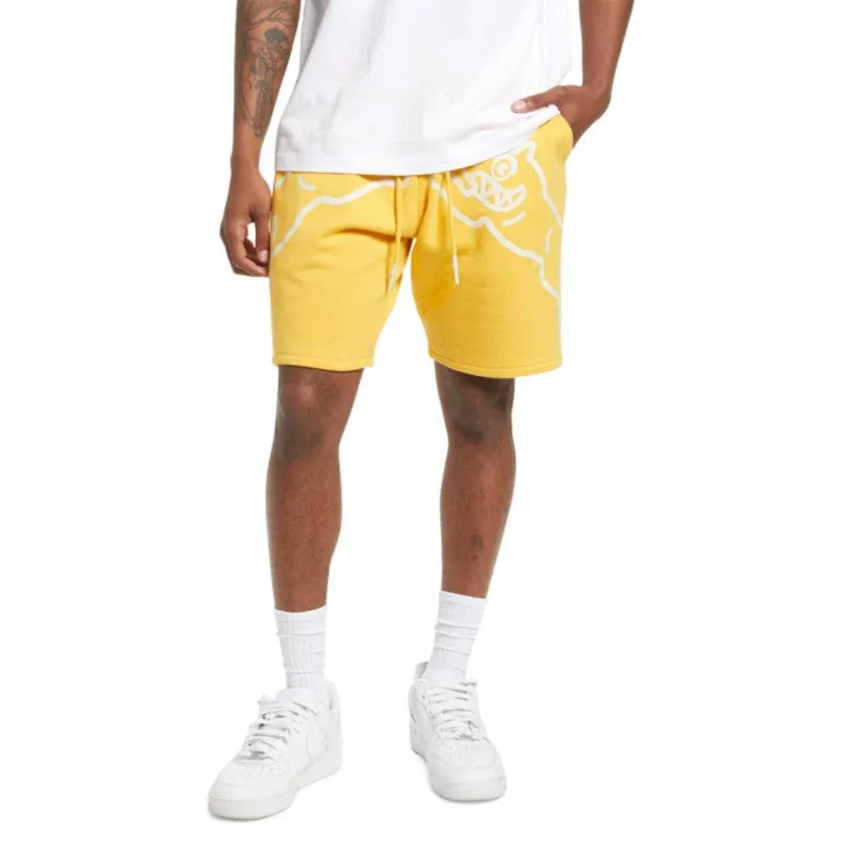 Cherry Shorts Cotton Graphic Drawstring Waist by IceCream